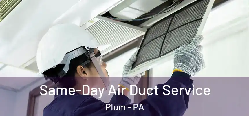  Same-Day Air Duct Service Plum - PA